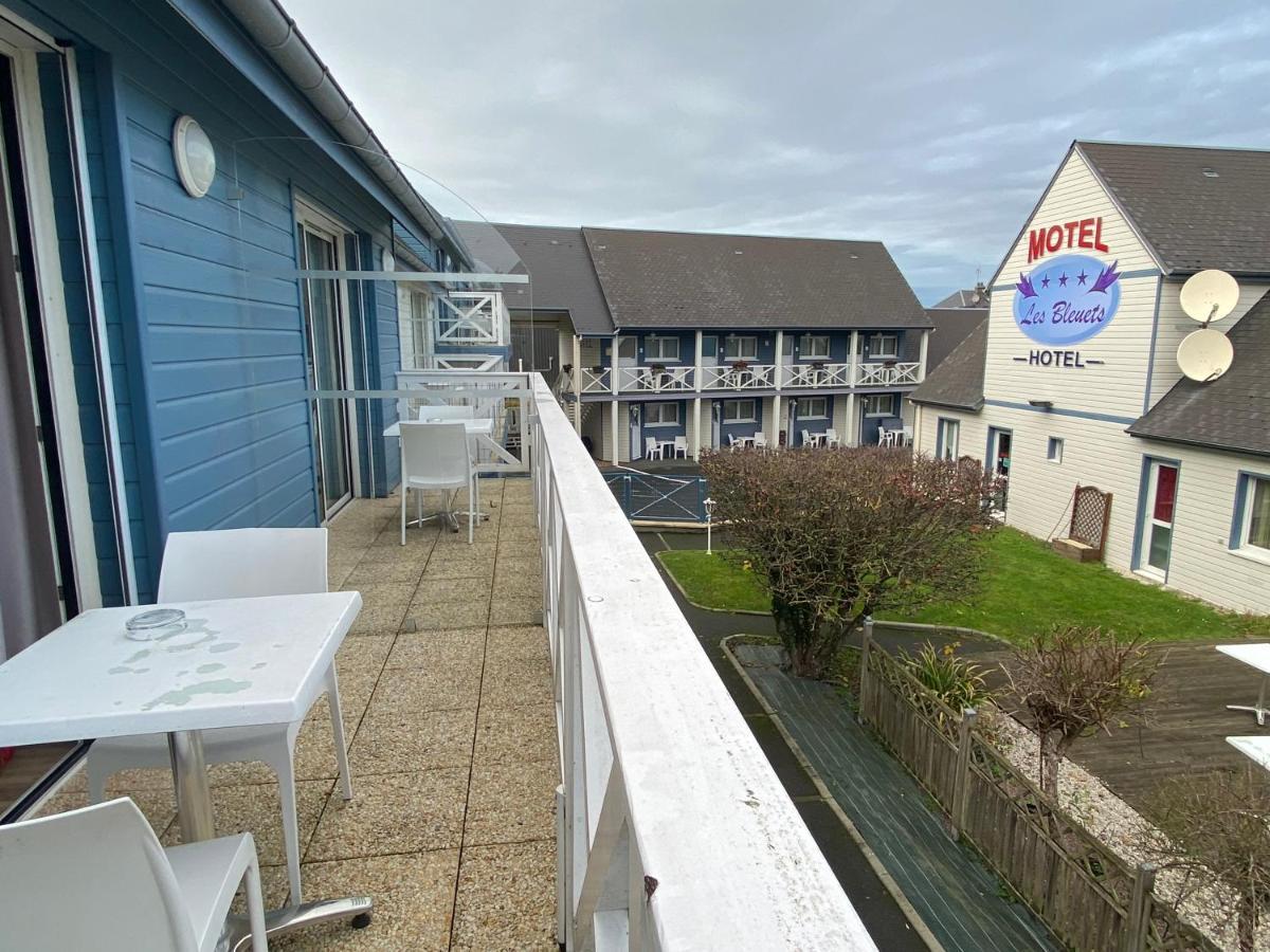 Contact Hotel - Motel Les Bleuets Honfleur Exterior photo